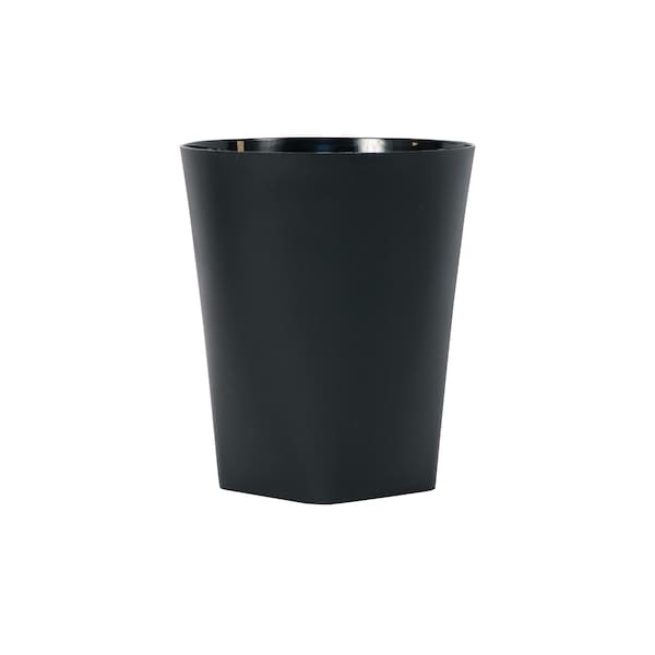 Hapco-Elmar EC114BLK-Certified Green Eco Contour 14 Qt. Wastebasket, Black, PK 12 EC114BLK - main